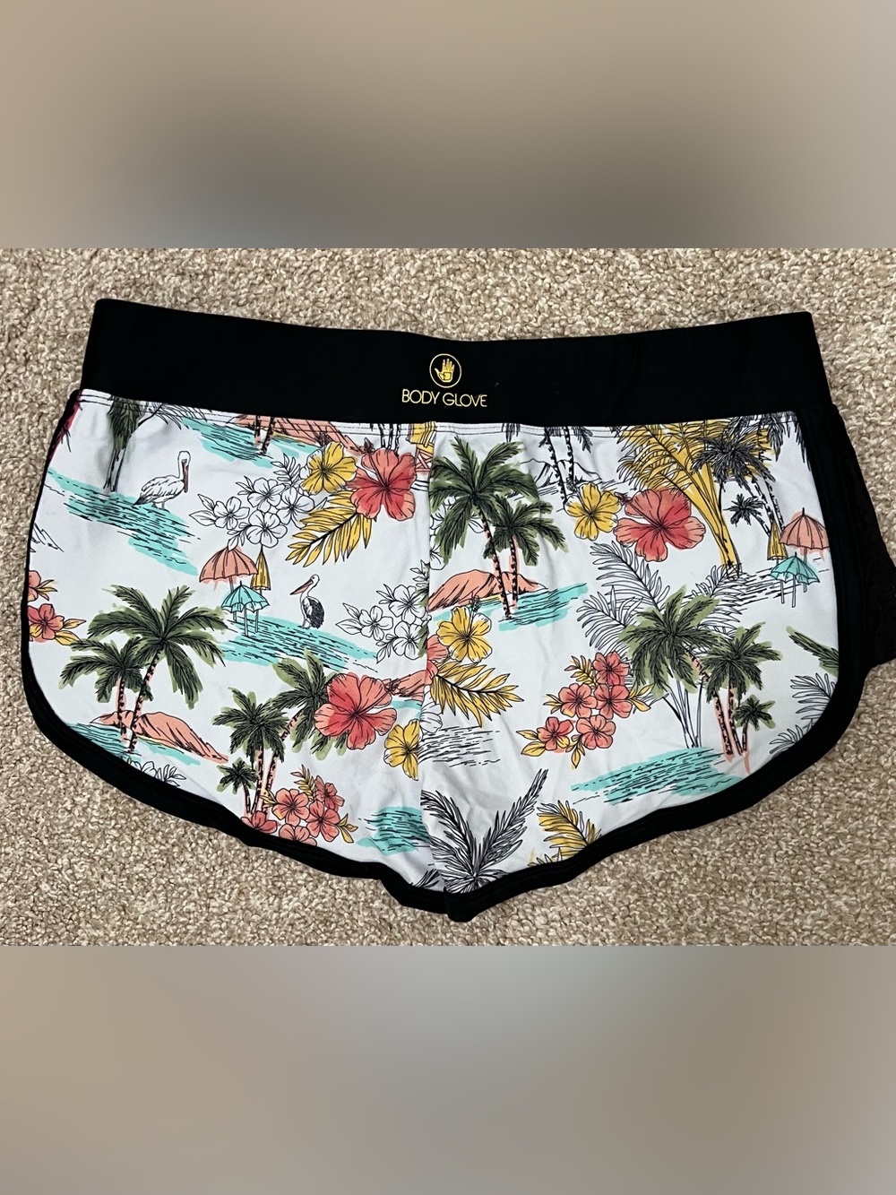 Body Glove Nylon Shorts Size Small - Picture 2 of 3